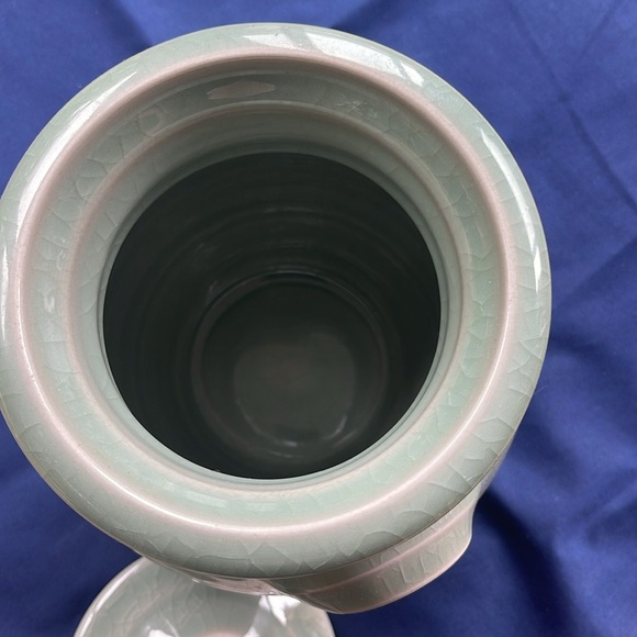 Simon Pearce Belmont Large 2-handle urn vase jug - Picture 5 of 7